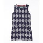 「TOMMY HILFIGER GOLF」 ニットワンピース M ネイビー レディース