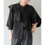 「e-zakkamania stores」 長袖ブラウス M ブラック レディース