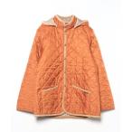 「LAVENHAM」 中綿ブルゾン 42 オレンジ メンズ