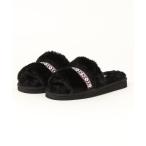 「Minnetonka」 フラットサンダル 7 ブラック レディース