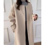 [ECLIN] no color пальто FREE бежевый женский 