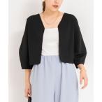 カーディガン 総針2WAYボレロ レディース