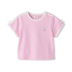 tシャツ 袖ラインリボン 半袖Tシャツ キッズ 子供服 女の子