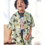 ブラウス シャツ 「ディズニーキャラクター」アロハシャツ キッズ 子供服 男の子 女の子