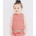 タンクトップ 肌着 イロチ買いしたい総柄メロウタンク キッズ 子供服 女の子