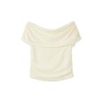 tシャツ オフショルカットソー レディース