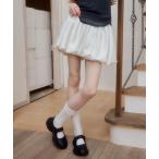 スカート サテンバルーンスカート/satin balloon skirt