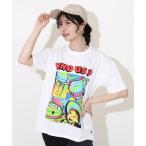 tシャツ 「綿100%」 親子お揃い ディズニー トイ・ストーリー ポップ柄Tシャツ 0701A メンズ レディース