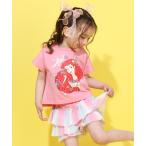 アンサンブル ディズニー プリンセス / Tシャツ×フリルショートパンツセット 0474K キッズ 子供服 女の子