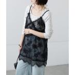 ブラウス シャツ レースVキャミチュニック レディース