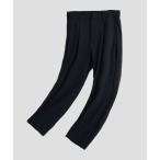 スラックス もっと猛暑から解放/ライトマットジャージーテーパードパンツ「セットアップ対応」 メンズ