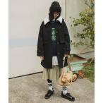 [forksy.] пальто с отложным воротником FREE черный женский 