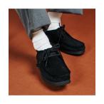「Clarks」 モカシンシューズ UK5.5 ブラック メンズ