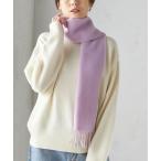 「SHIPS」 マフラー ONE SIZE ラベンダー レディース