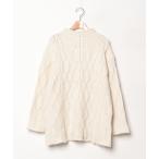 [FREAK'S STORE] длинный рукав вязаный FREE бежевый женский 