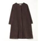 [N.(N. Natural Beauty Basic)] no color пальто SMALL темно-коричневый женский 