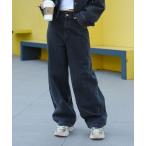 ジーンズ デニム デニムパンツ 雑誌掲載｜バレルデニムパンツ レディース