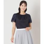 tシャツ リボンコサージュ カットソー レディース