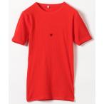 tシャツ Baserange/ベースレンジ HEART TEE SHIRT/ハートTシャツ レディース