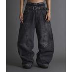 ジーンズ Crack Design Curve Denim / クラックデザインカーブデニム メンズ