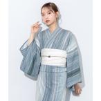 浴衣 “初心者でもプロの着姿”新二部式 セパレート浴衣3点セット(上衣・下衣・おはしょり布+帯+伊達締)「SOUBIEN」 レディース