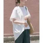 tシャツ シルケットドルマンTシャツ レディース