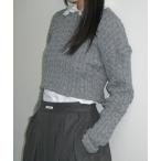 「CRANK」 長袖ニット ONE SI