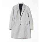 [BLACK by VANQUISH] Пальто Честерфилд M серый мужской 