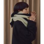 [manana suerte] muffler FREE белый × черный женский 