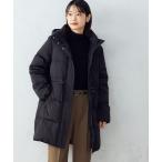 「COMME CA ISM」 ダウンコート LARGE ブラック レディース