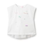 tシャツ 「人気商品再入荷」「直営店で取り扱い無し」後ろフリル Tシャツ キッズ 子供服 女の子
