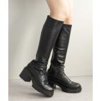 「Chico」 ロングブーツ MEDIUM ブラック レディース