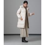 ショッピングnano 「NANO universe」 ダウンコート FREE ライトベージュ レディース