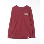 「STUSSY」 長袖Tシャツ M レッド メンズ