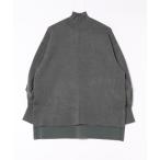 「UN3D.」 タートルネックニット 38 グレー レディース