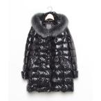 「DUVETICA」 ダウンジャケット 40 ブラック レディース