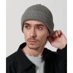 ニット帽 ニットキャップ 「Racal」 リネン ロール ニット キャップ メンズ