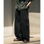 カーゴパンツ TUCK WIDE CARGO PANTS/タックワイドカーゴパンツ メンズ