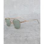 サングラス ツーブリッジメタルサングラス メンズ レディース