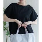 ショッピング麻 ブラウス シャツ HusHusH 麻混プルオーバー レディース