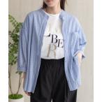 ブラウス シャツ HusHusH バンドカラ