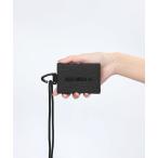 財布 マリークワント mary quant ロゴプリントコーデュラ ミニミニウォレット レディース