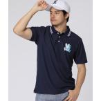 ポロシャツ 「GOLF」3レイヤーバニー ポロシャツ メンズ