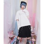 tシャツ アームウォーマーベルト だぼTEE レディース メンズ
