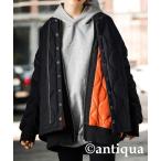 「antiqua」 「treecafe」ブルゾン FREE ブラック レディース