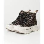 「CONVERSE ALL STAR」 ハイカットスニーカー 4.5 ベージュ レディース