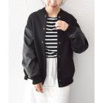 「SHIPS any」 スタジャン ONE SIZE ブラック レディース