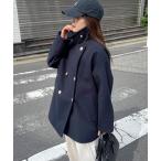 [fredy emue] бушлат 38 темный темно-синий женский 