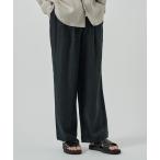 パンツ 「marka/MARKAWARE」TRIPLE PLEATED EASY TROUSERS メンズ