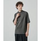  рубашка-поло [marka/MARKAWARE]ONE BUTTON POLO S/S TEE мужской 